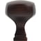 Jeffrey Alexander 1-1/8" Overall Length Brushed Oil Rubbed Bronze Square Audrey Cabinet Knob 278DBAC - alternate 8